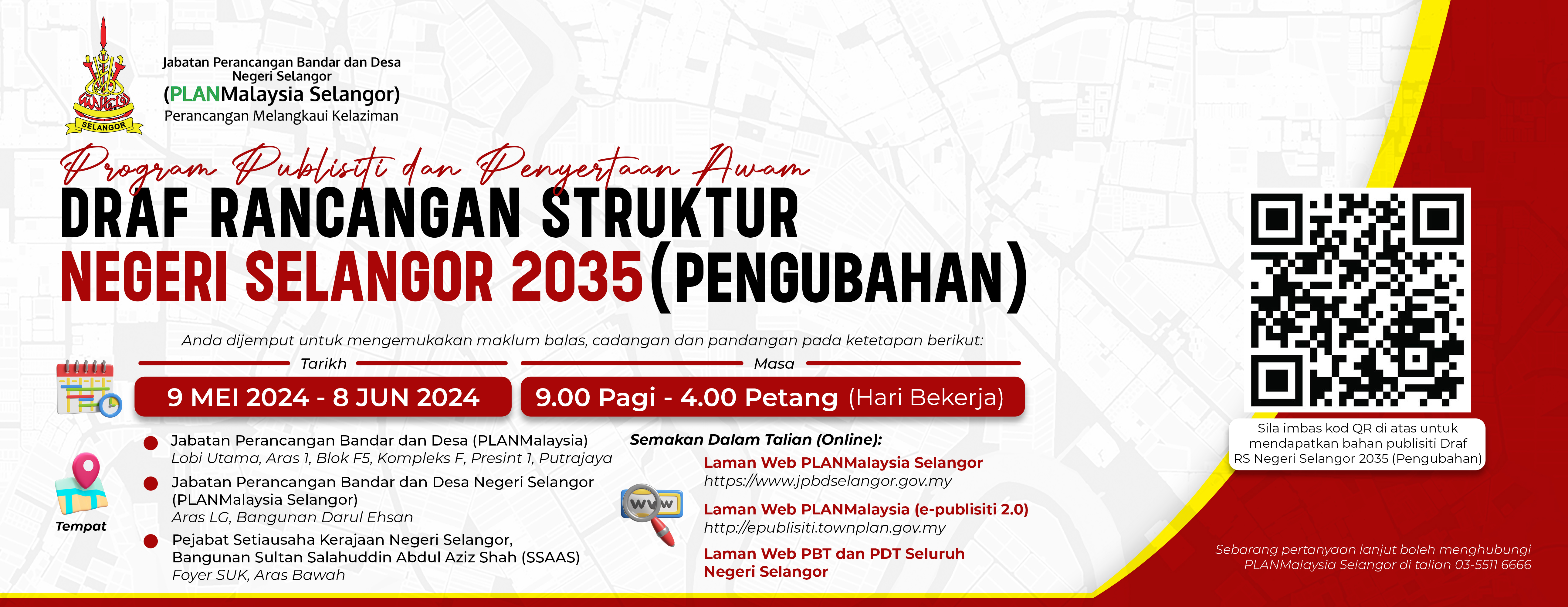 Banner Draf Rancangan Struktur Negeri Selangor 203