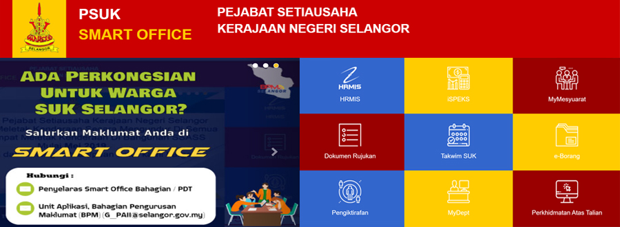 intranet Pejabat SUK Selangor