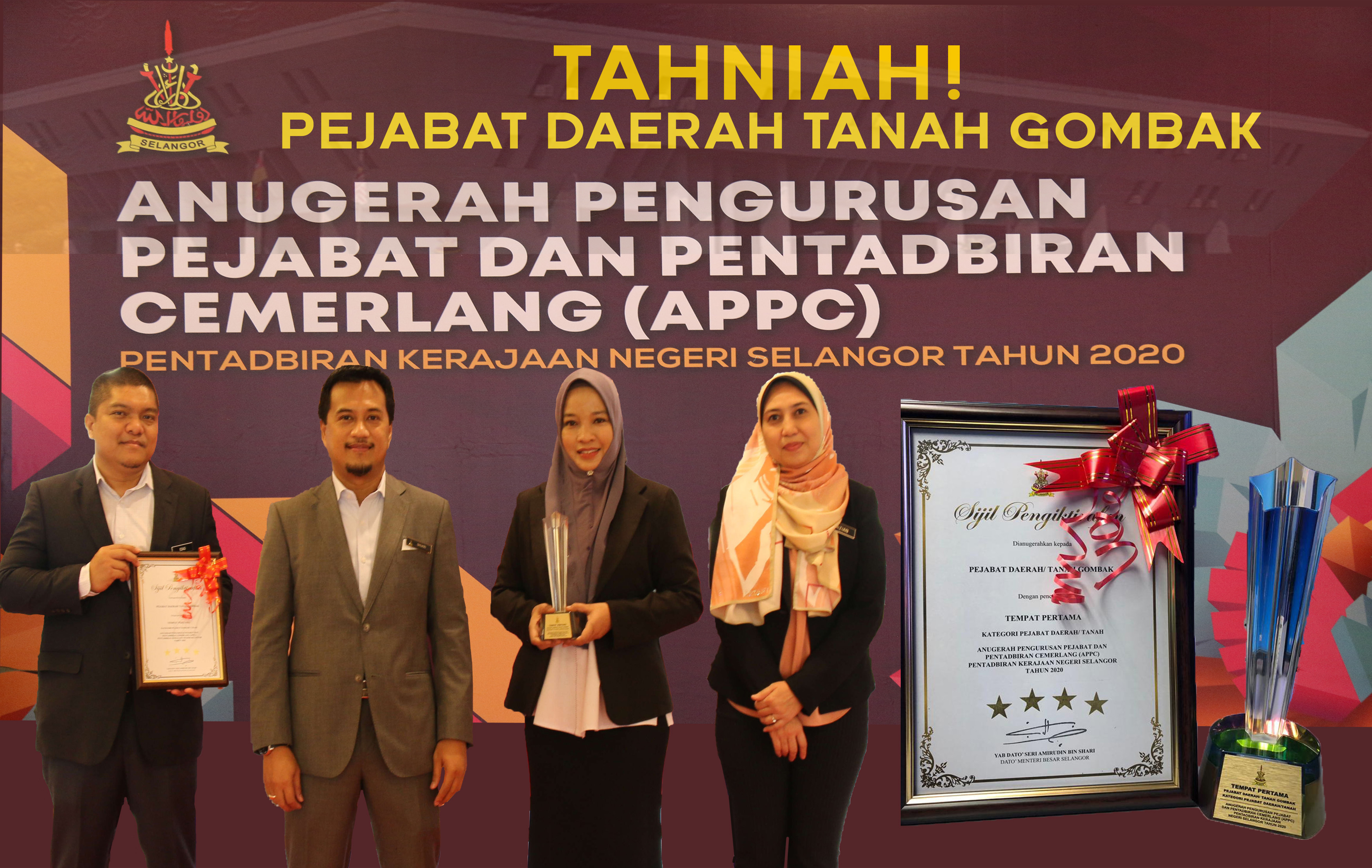 pejabat tanah dan daerah gombak