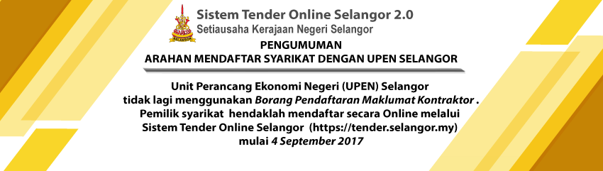 New Sistem E-Tender