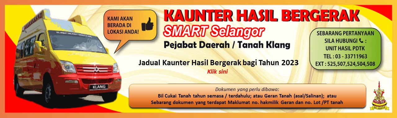 JADUAL KAUNTER KUTIPAN HASIL TAHUN 2023