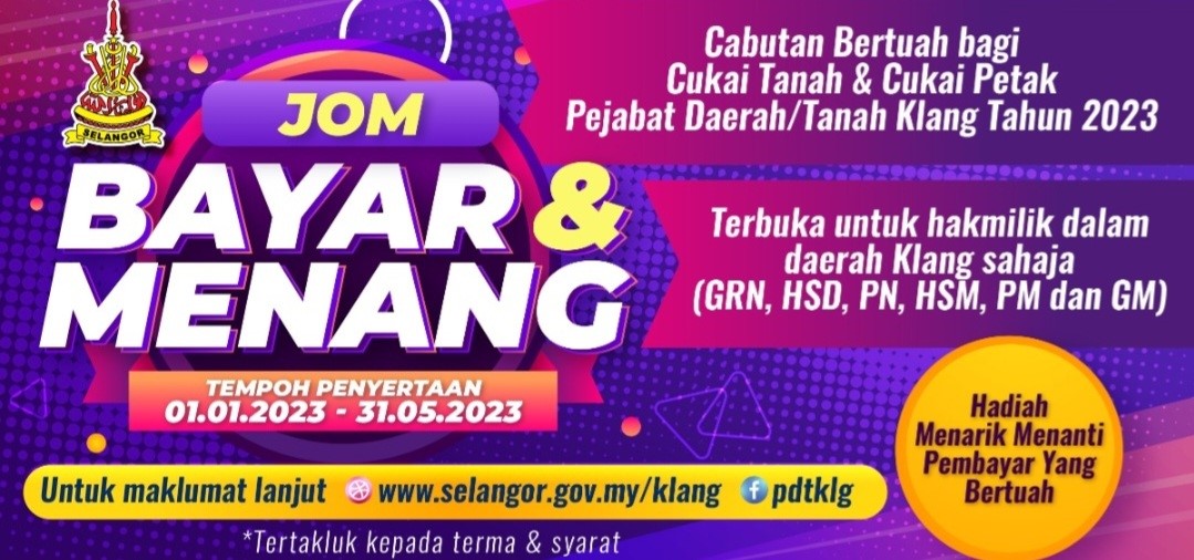 CABUTAN BERTUAH AYARAN CUKAI 2023