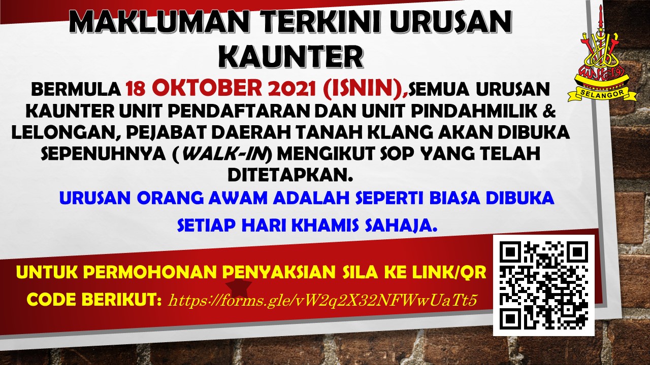 Portal Rasmi PDT Klang