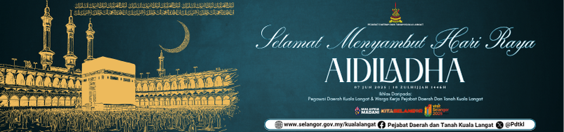Selamat Menyambut Hari Raya Aidiladha