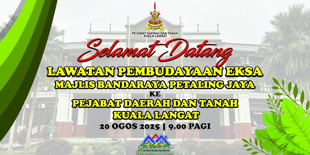 Lawatan EKSA MBPJ