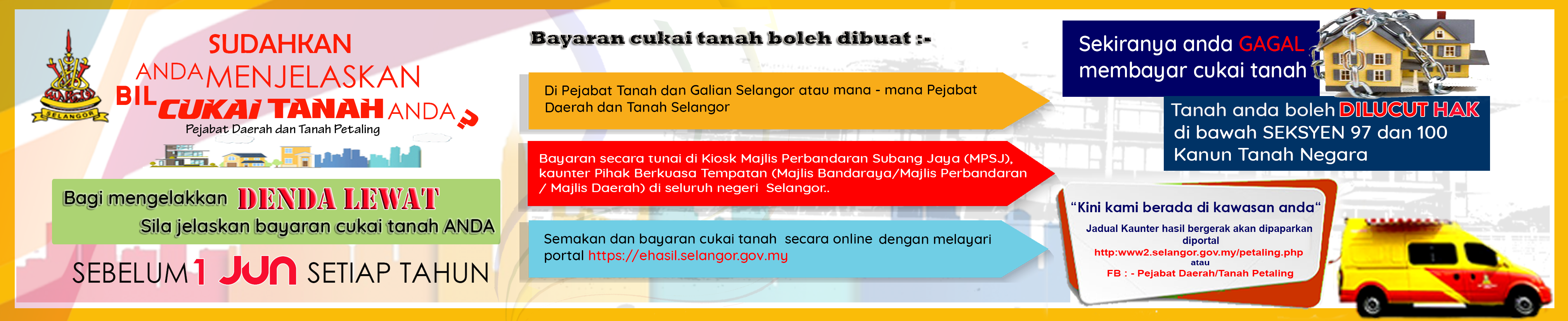 promosi cukai tanah 2019