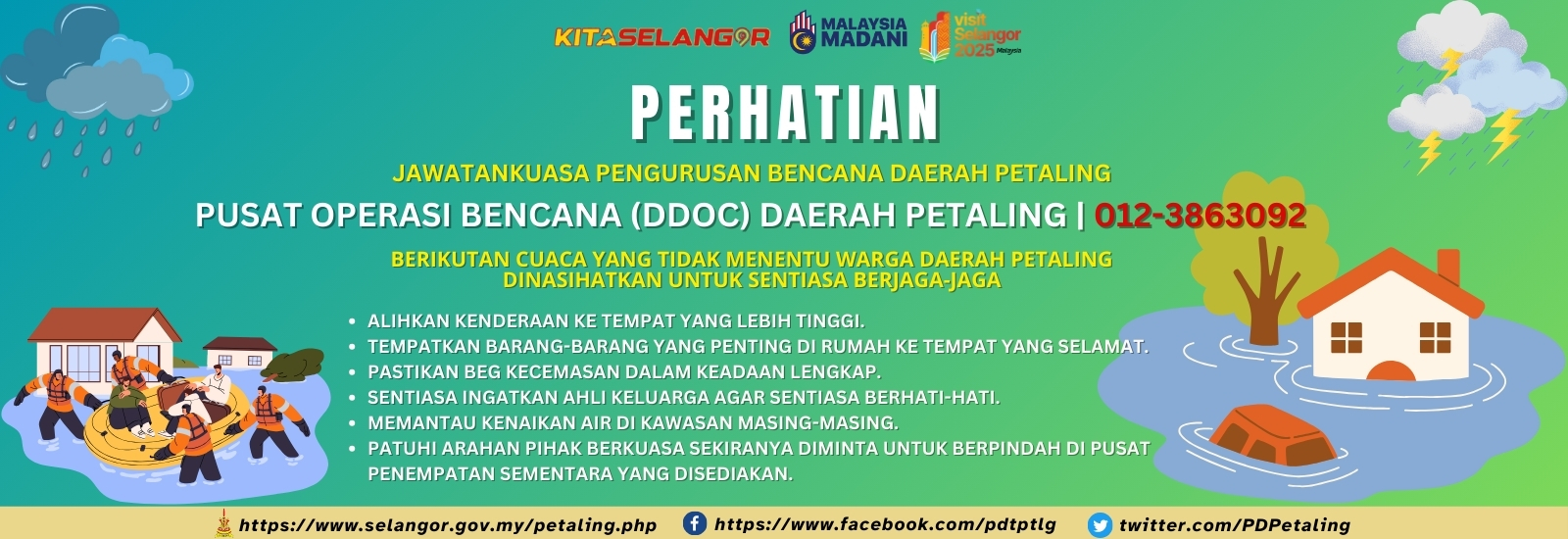 BANNER BENCANA