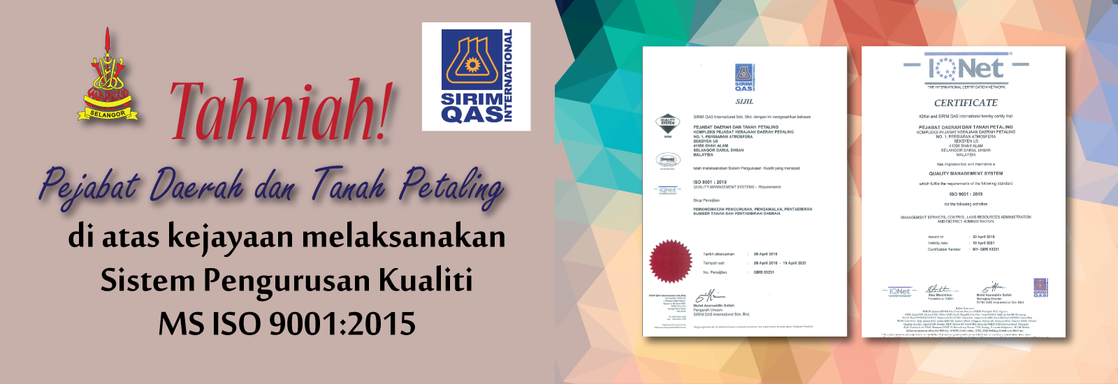 MS ISO 9001:2015