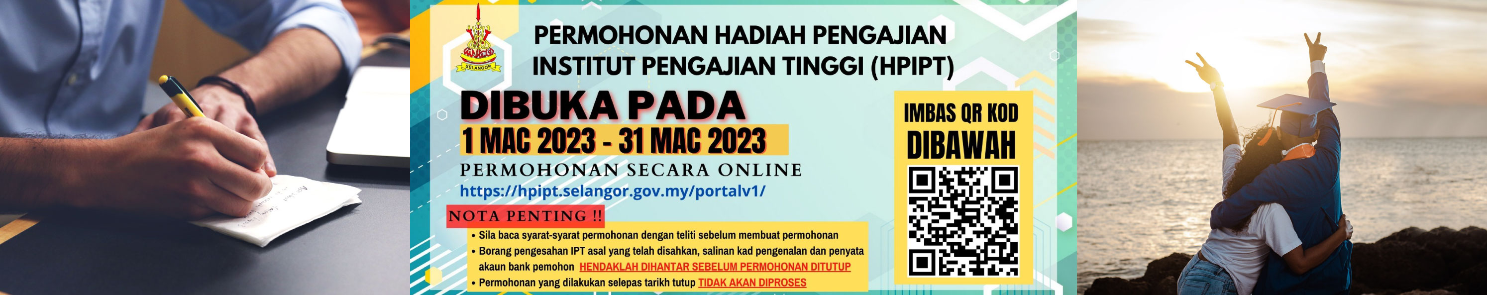 HPIPT Di Buka 1 Mac 2023 Sehingga 30 Mac 2023