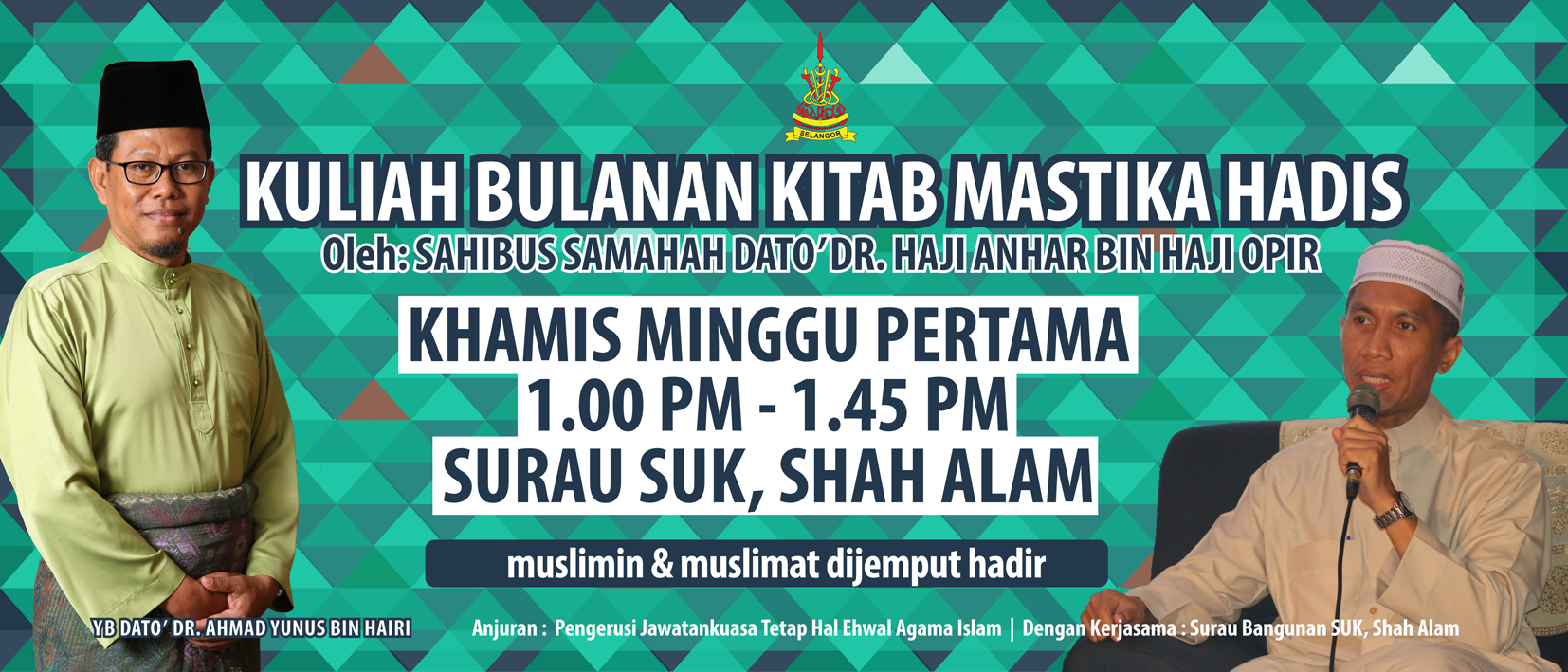 kuliah bulanan di surau suk