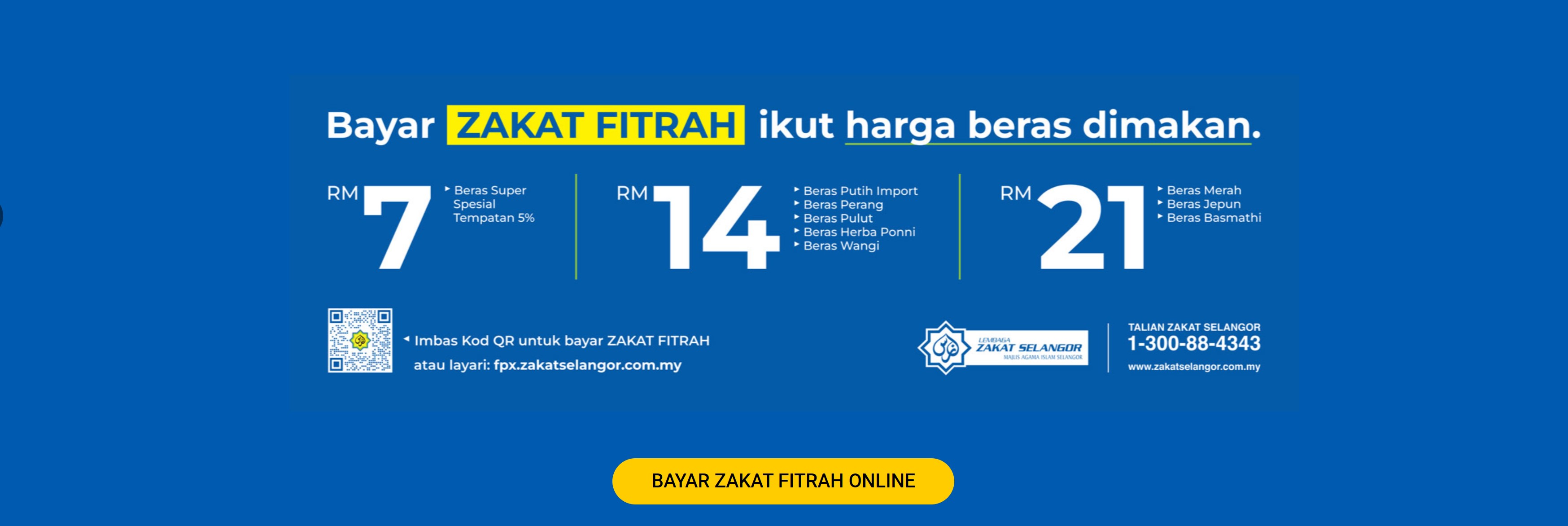 Zakat Fitrah Selangor