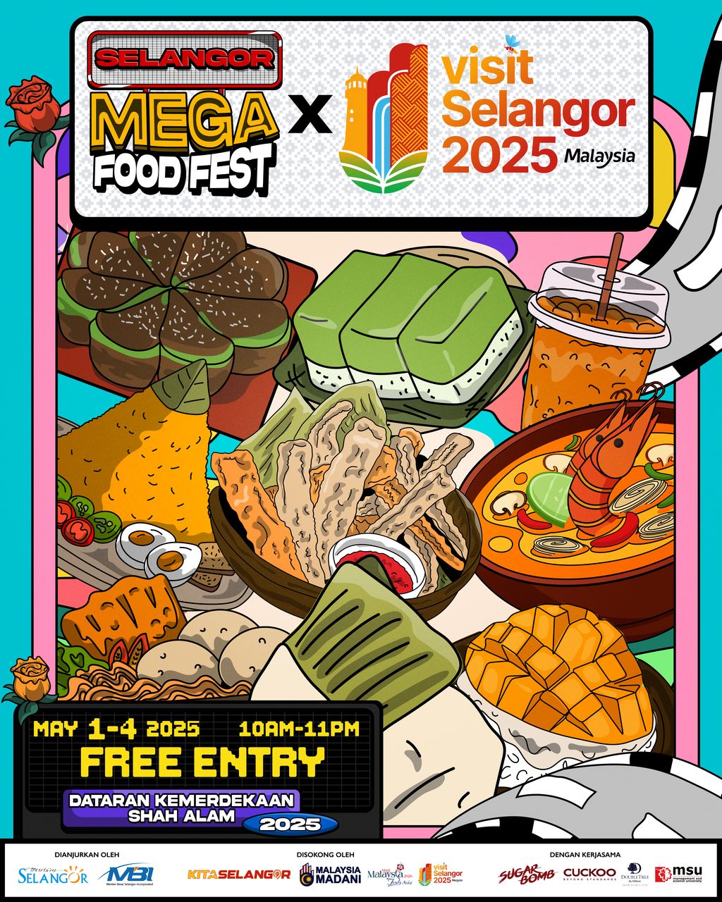 Mega Food Fest Dataran Shah Alam1