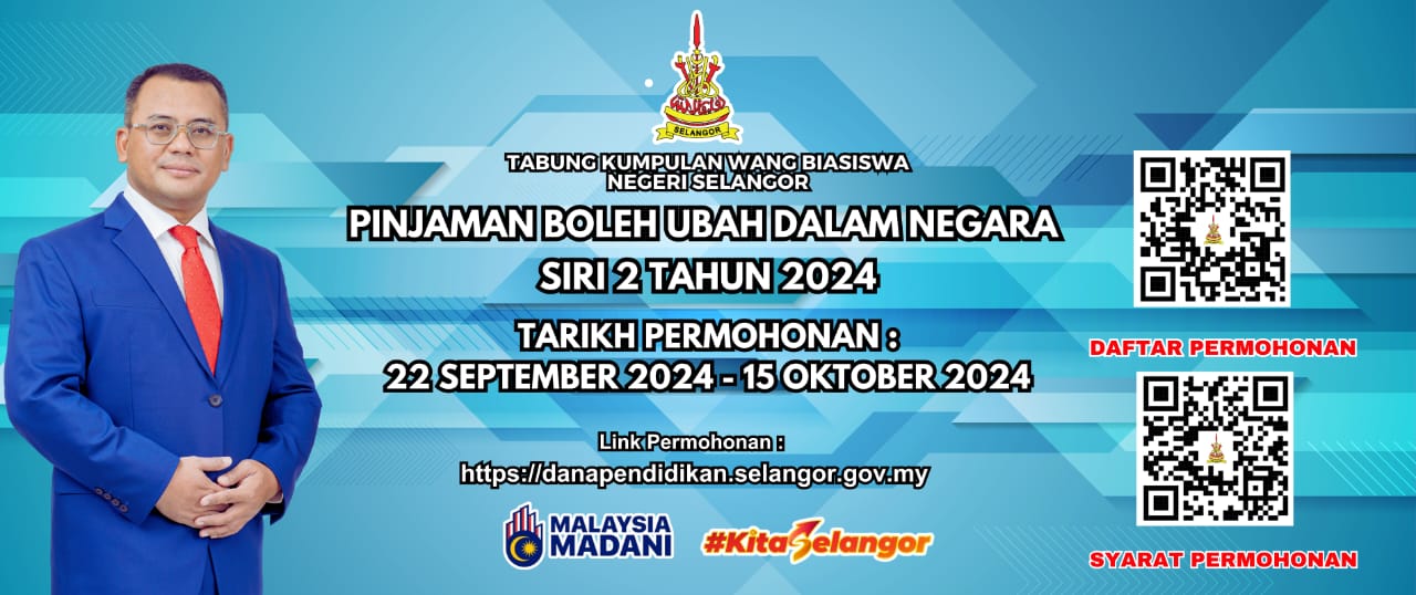 Pinjaman Pelajaran Selangor 2024