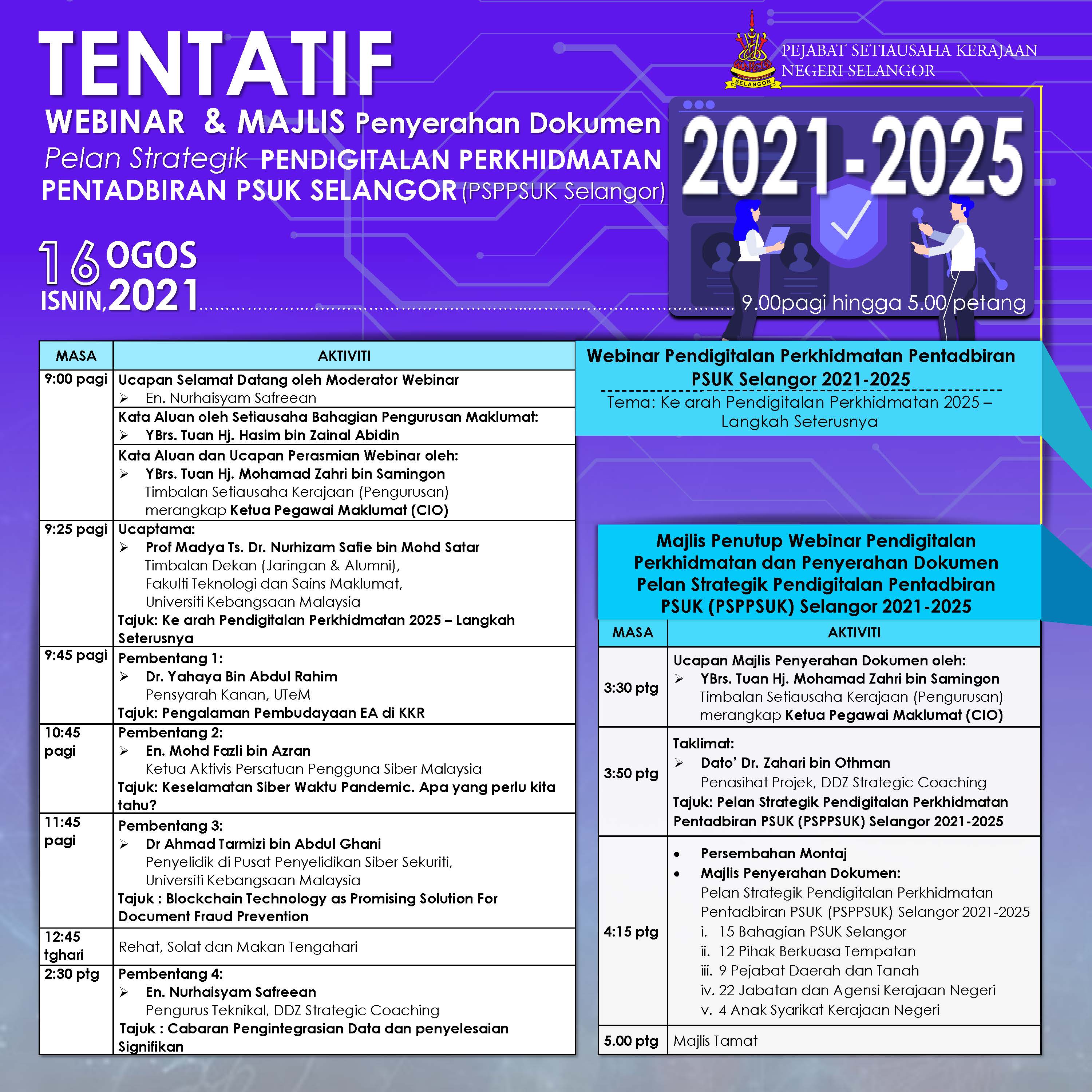 Tentative Webinar Pendigitalan 2021