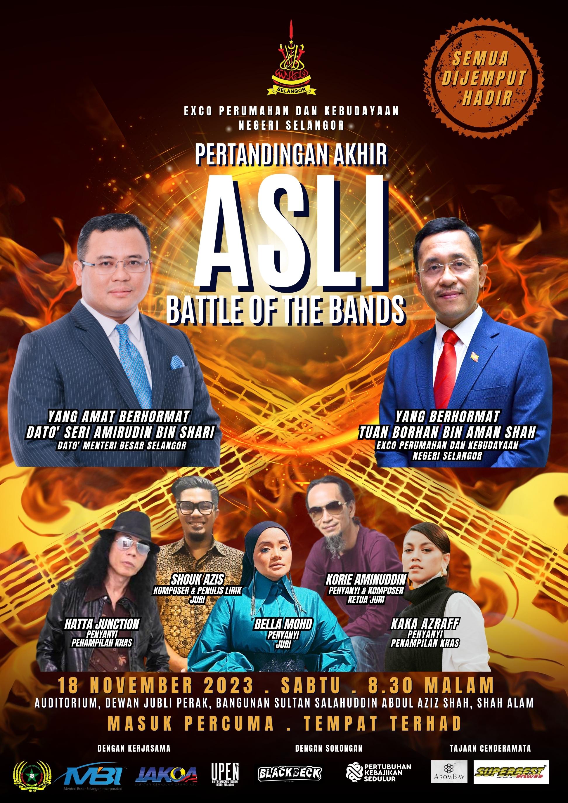 Pertandingan akhir Asli Battle of The Band