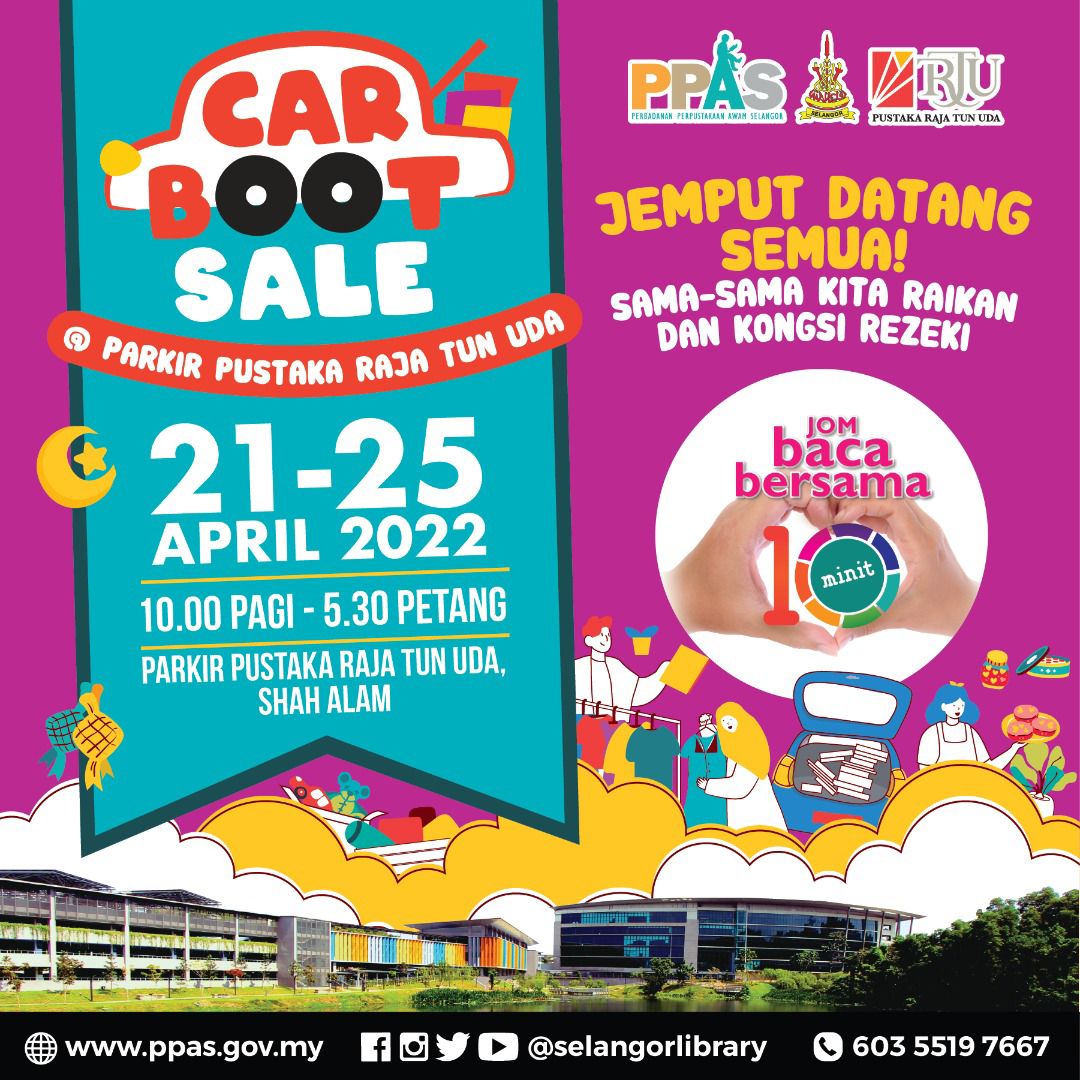 Car Boot Sale PPAS April 2022