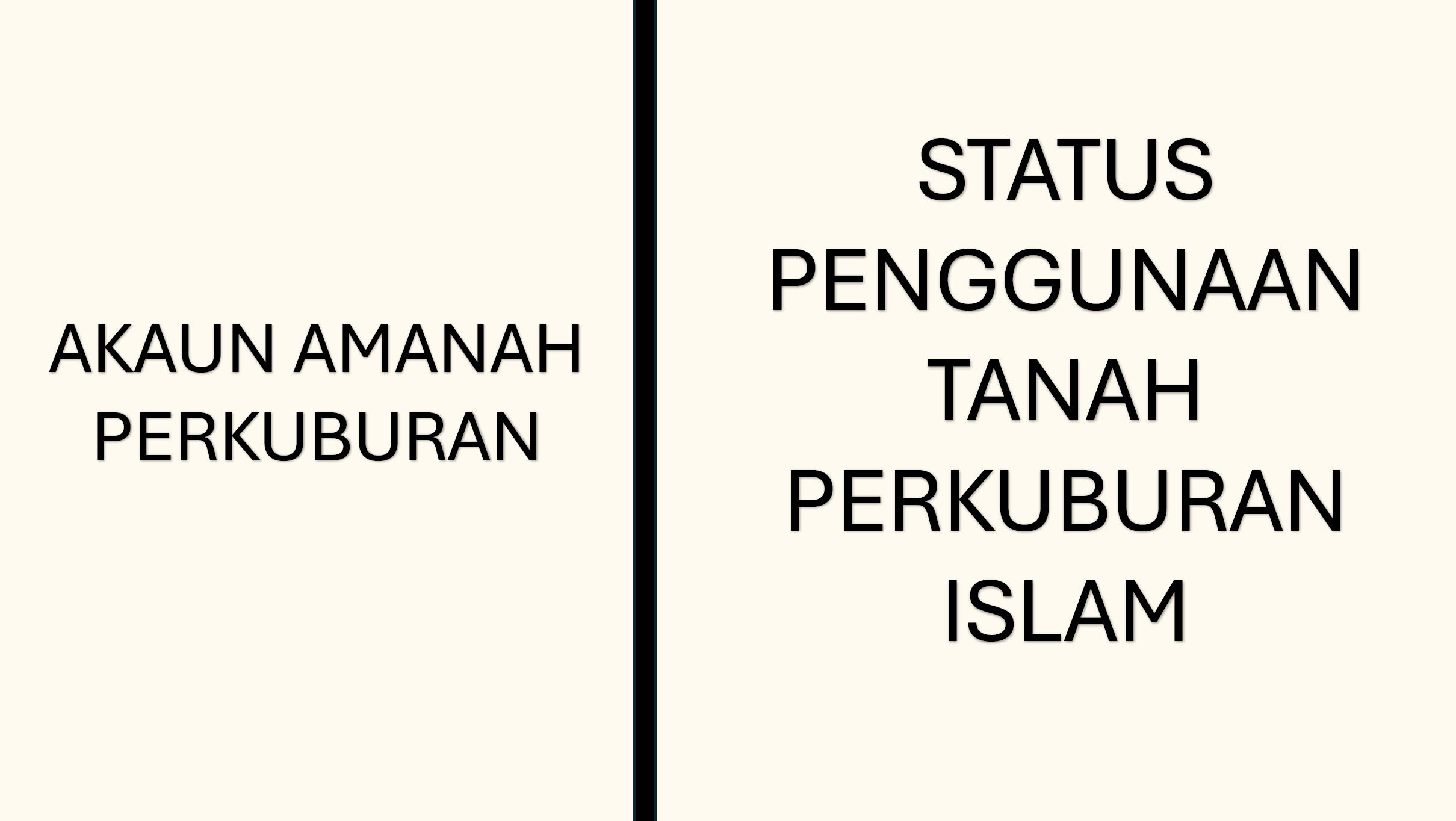 Slide Laporan Kajian Perkuburan Islam Selangor