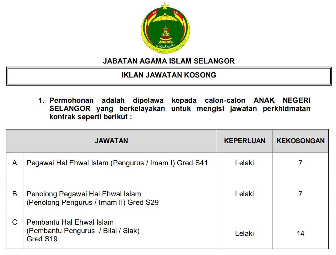 pengumuman