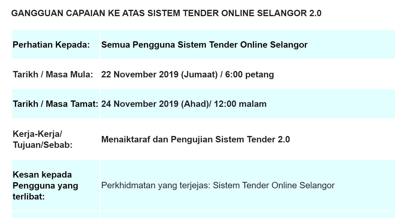 pengumuman