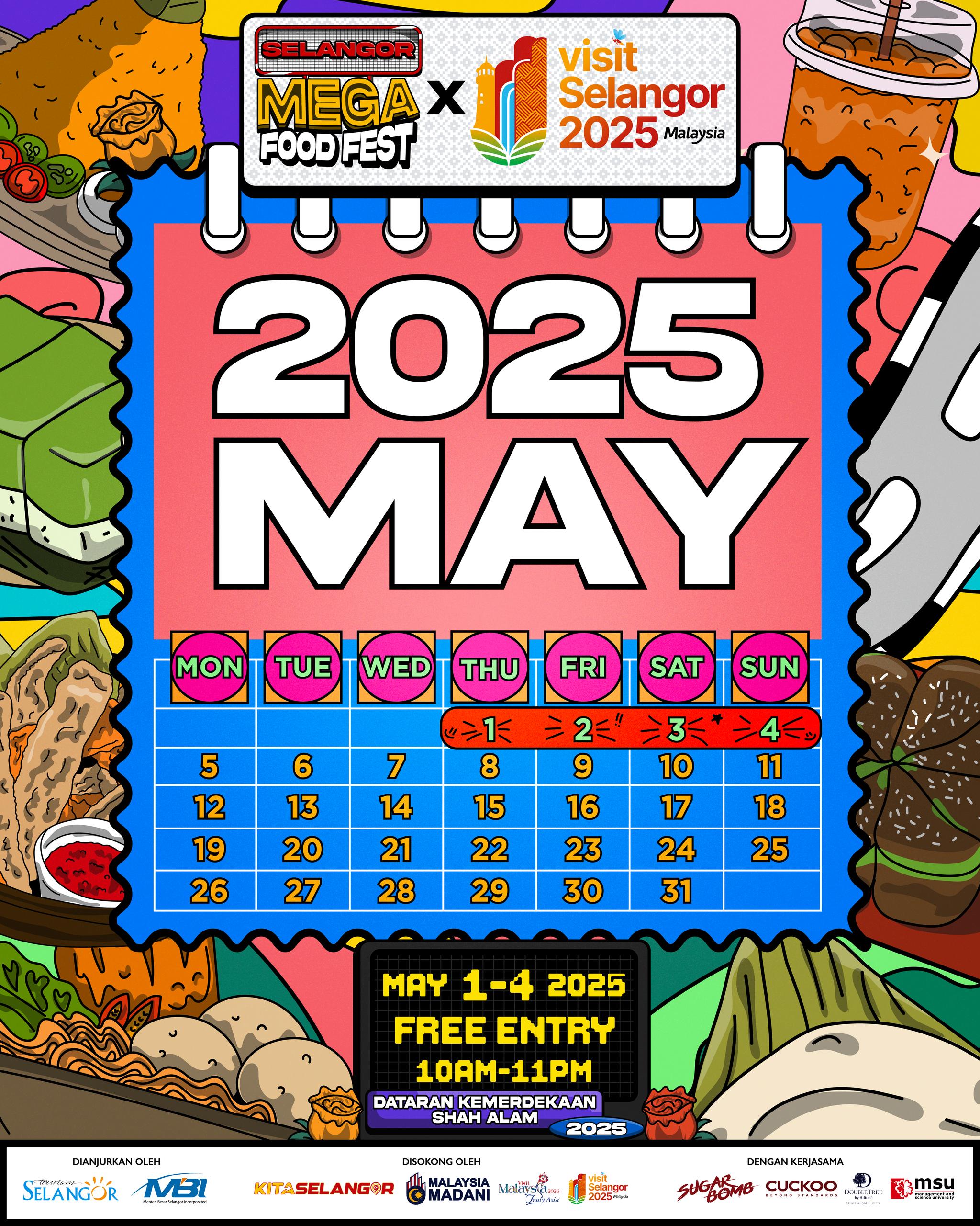 Mega Food Fest Dataran Shah Alam1