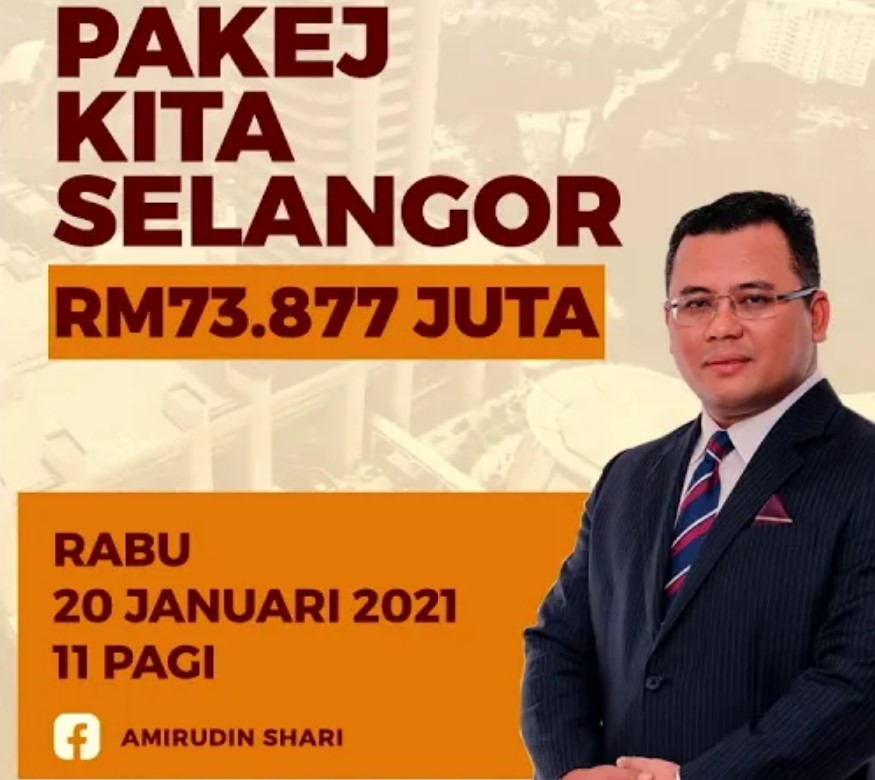 Pengumuman Pakej Kita Selangor Covid19 2021