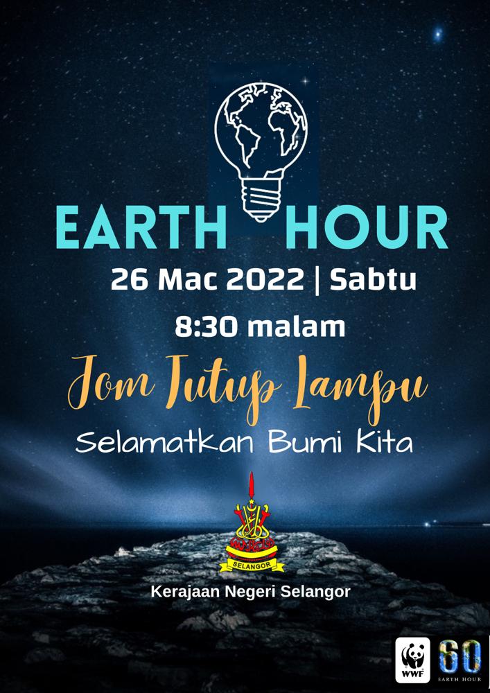 Earth Hour Selangor 26 Mac 2022