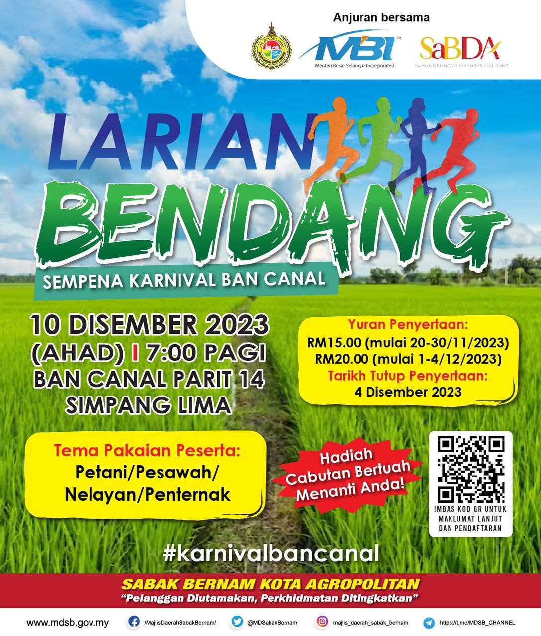 Larian Bendang 2023