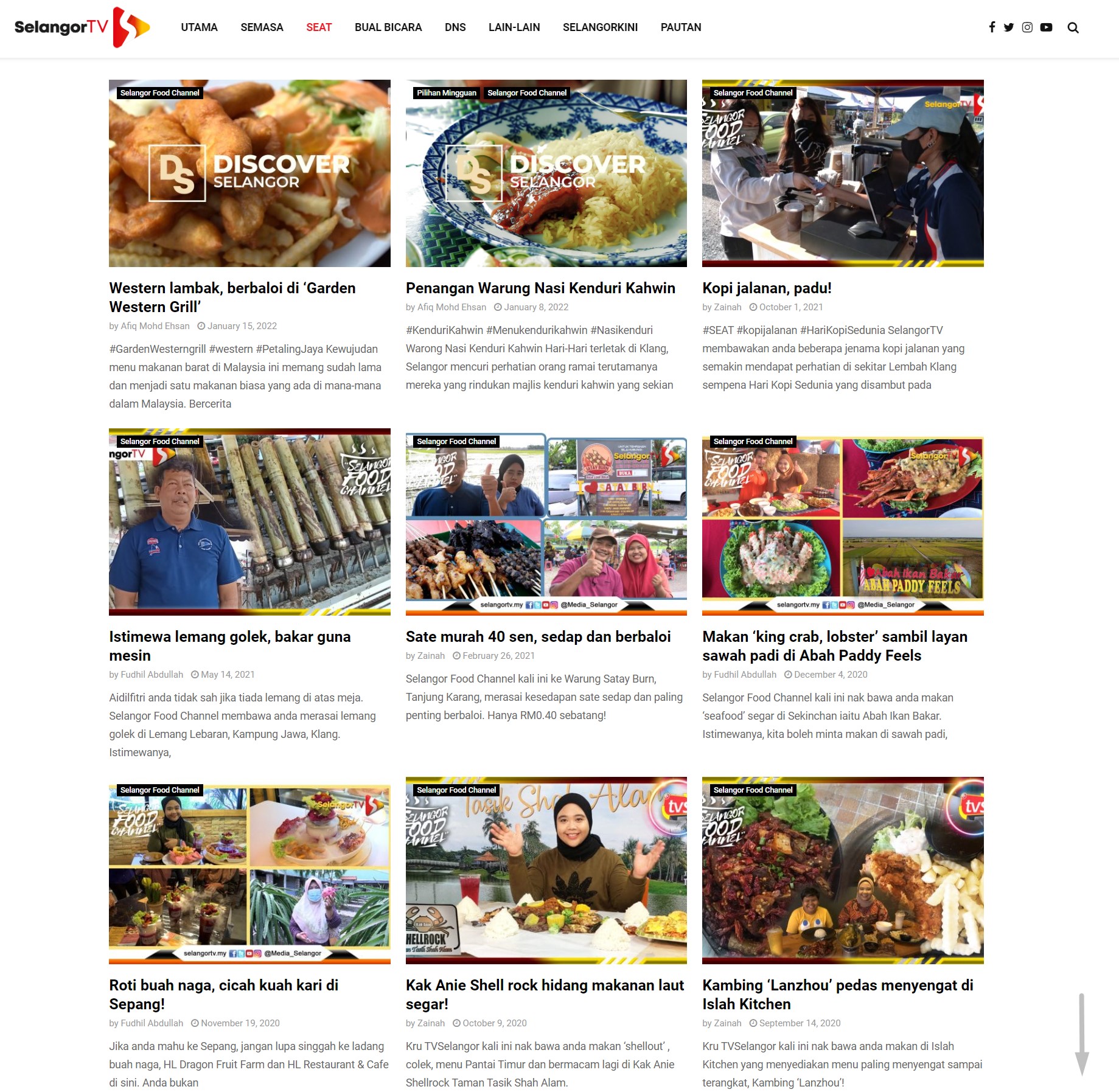 Selangor Food Channel