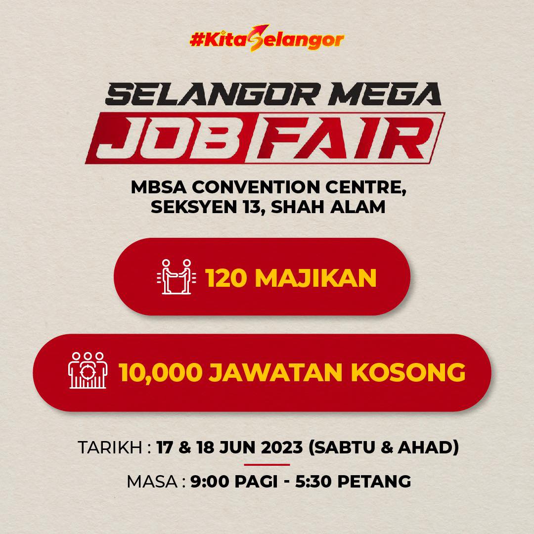 selangor mega job fair
