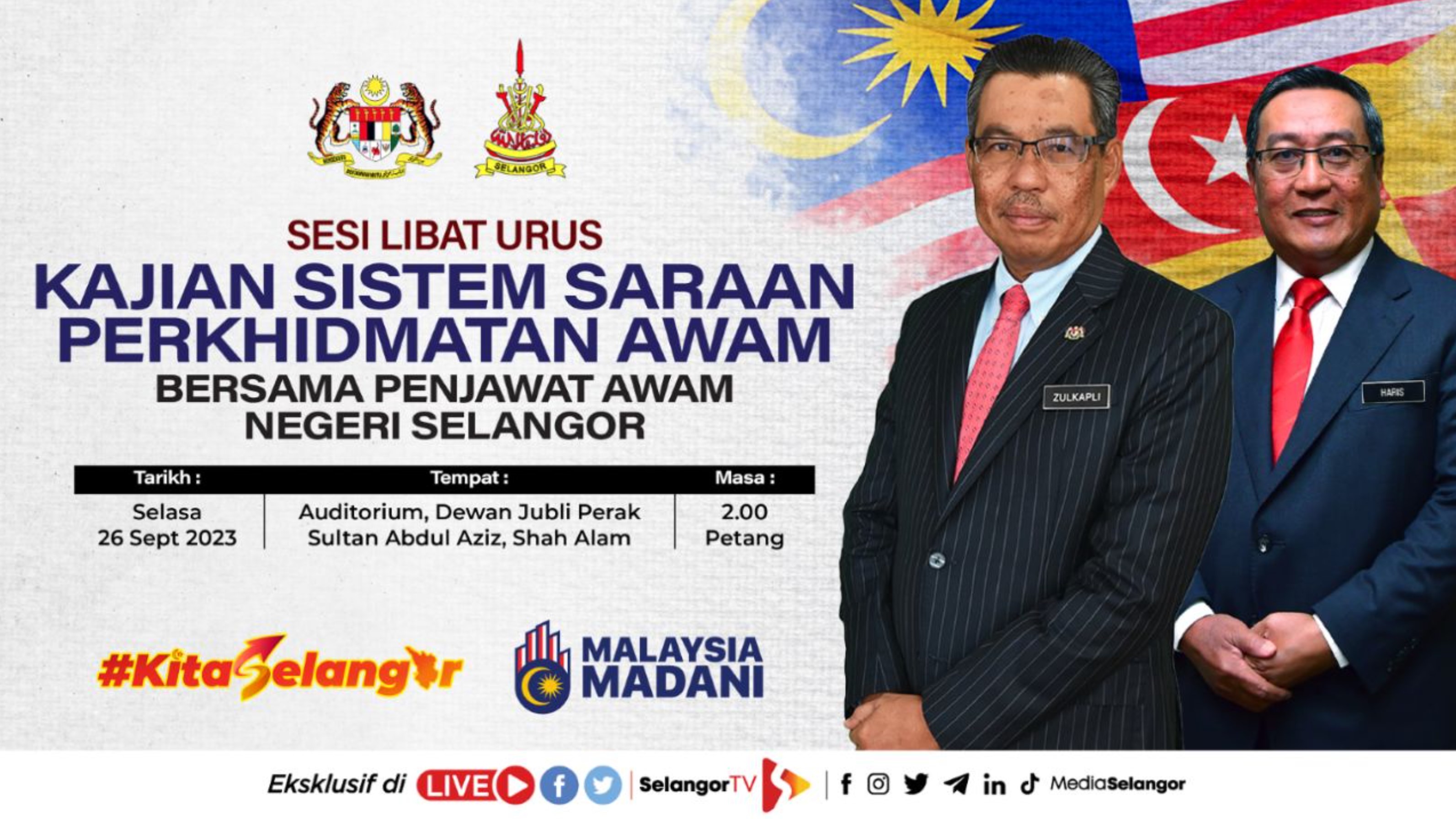 Siaran Langsung JPA-Selangor